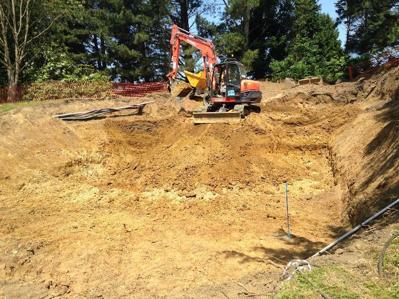 querreys Lodge Excavation May 2018