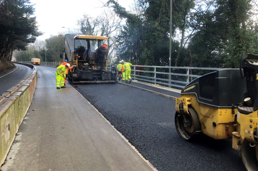 Reigate Hill Roadworks