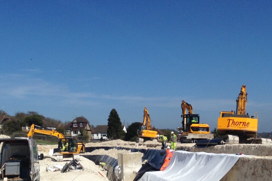 Woodmansterne Soakaway Lagoon