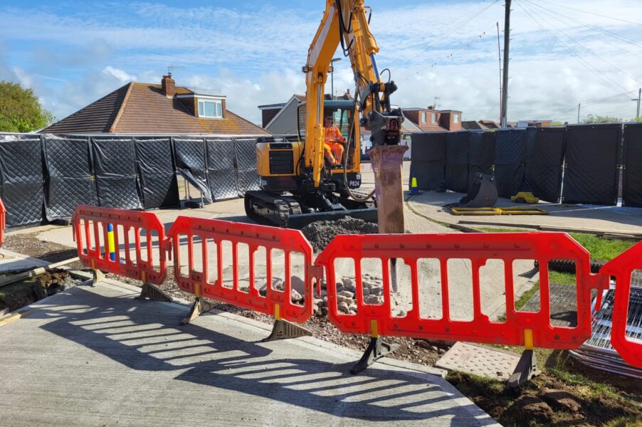 Wenceling, Lancing, Road Improvements