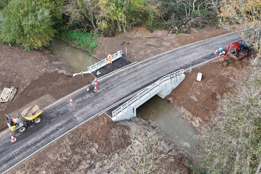 Water Bridge Roadworks